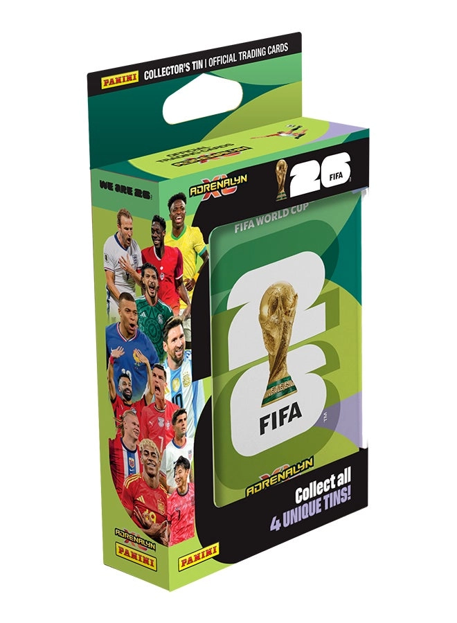 FIFA World Cup 2026 Mini Tin - 5x5cm Pocket-Sized Metal Tin