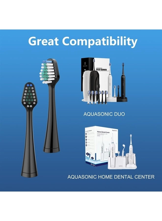 Replacement Toothbrush Heads - Pack of 5 Black