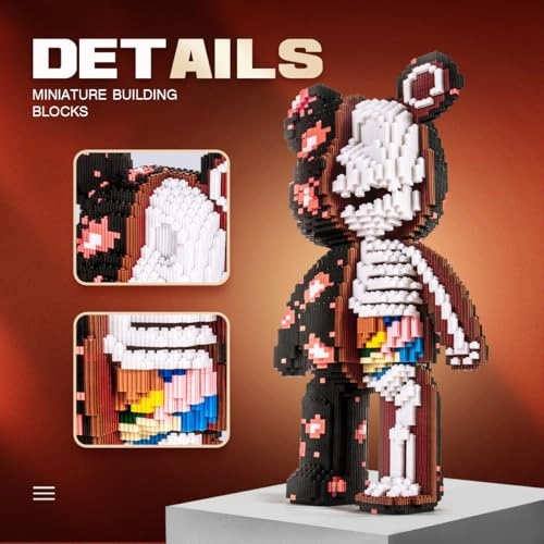 Animal Dissection Skeleton Bear - 7220 pcs