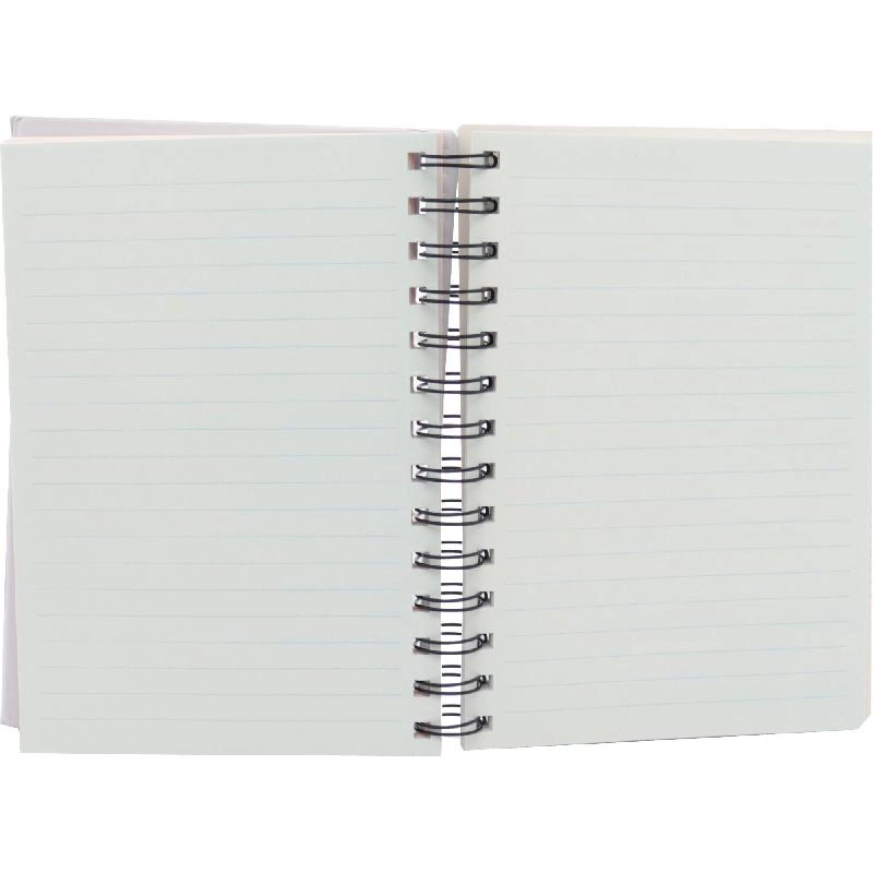 Notebook 19 X 26 cm Spiral - Grid 100 Sheets