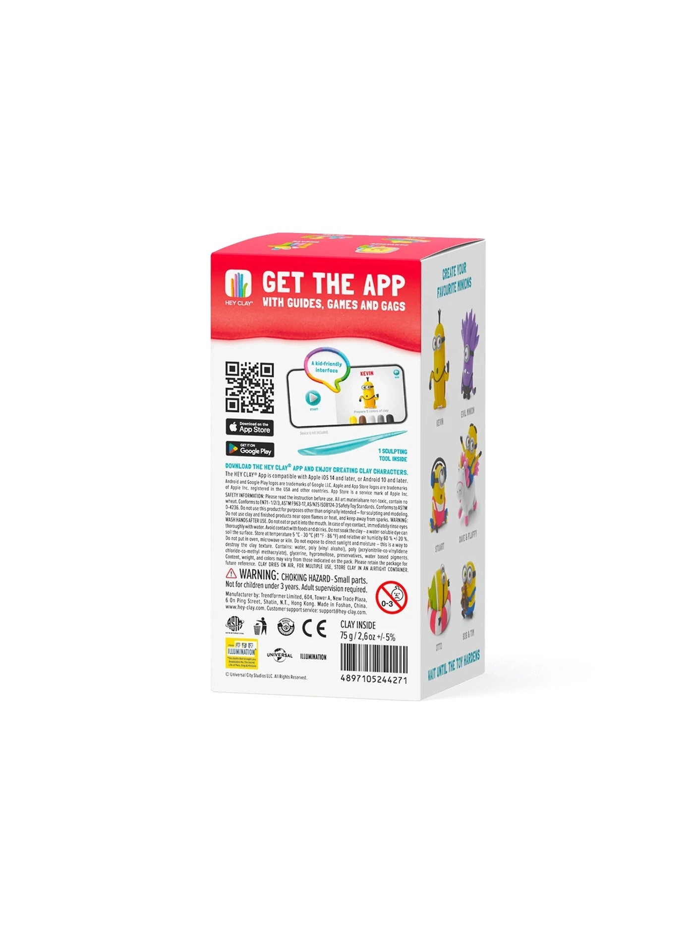 Kevin - Minions 5 cans Clay