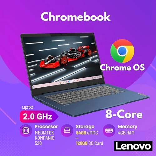 IdeaPad Slim 3 IP3 CB 14M868 - 14'' Kompanio 520 4GB DDR5 64GB SSD