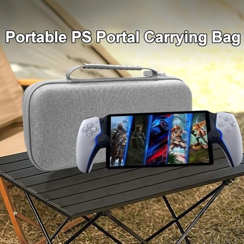 Carrying Case for Playstation Portal Remote Player - Hard EVA Shockproof