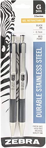 Zebra Pen G 301 - 2 Pack 0 7mm