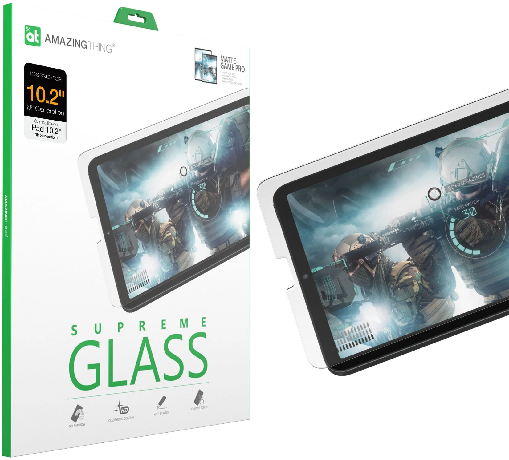 CasePro Matte Screen Protector for Apple iPad 10.2 inch (2020/2019)