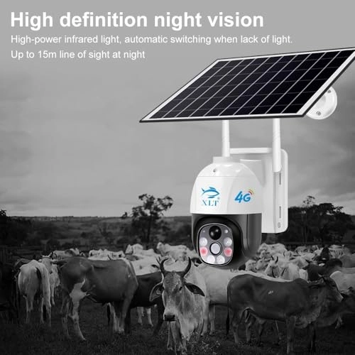 4G Sim Card Solar Camera 1080p