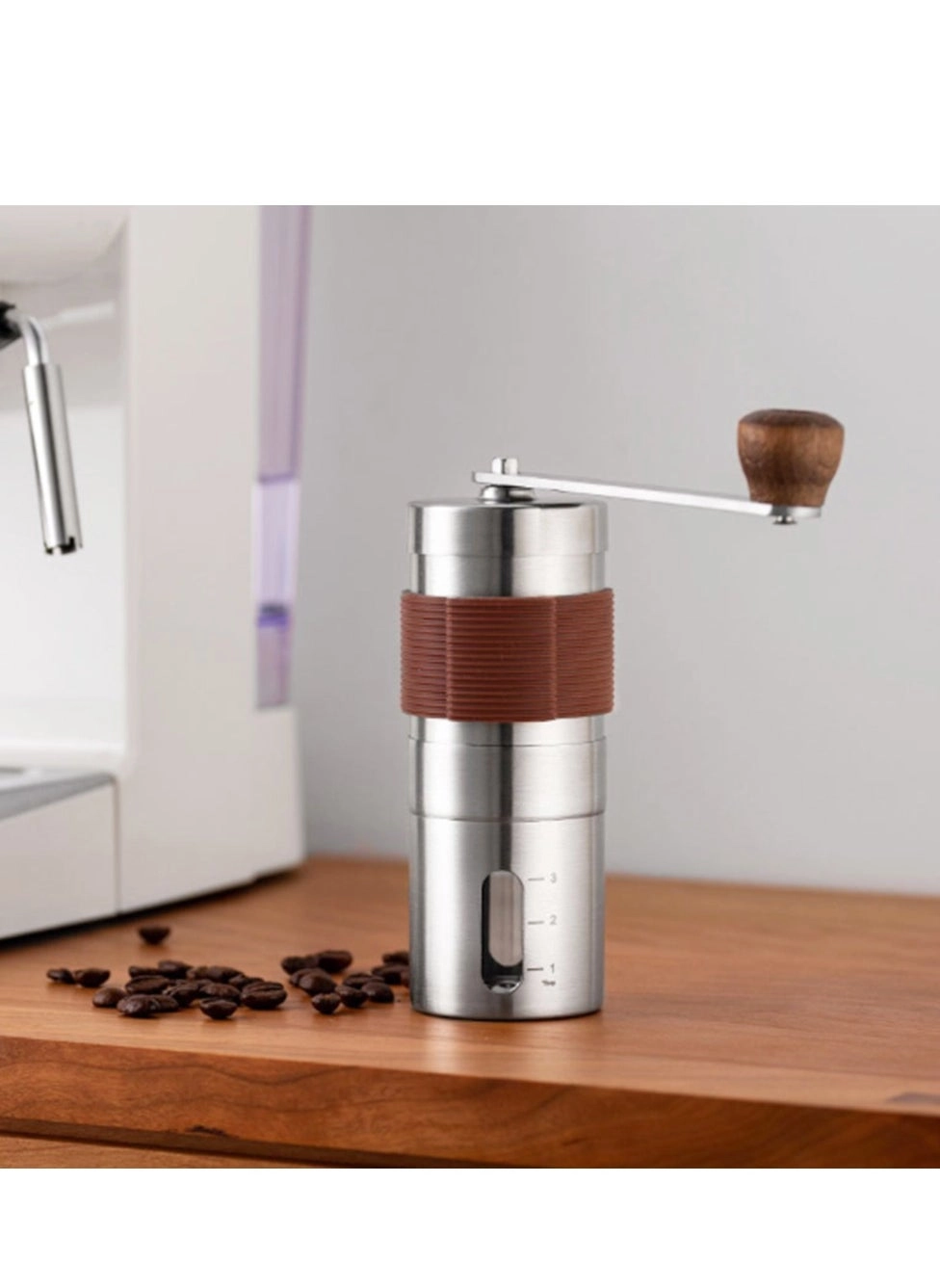 Household Coffee Bean Manual Grinder - six angle grinding core