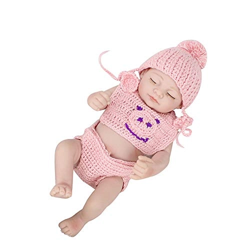 Reborn Baby Doll - 10 inch 25 cm Silicone black skin Ages 3 months+