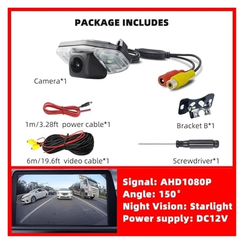 GAF-LS8008 - Top Starlight Night Vision Wire AHD 1080P or 720P