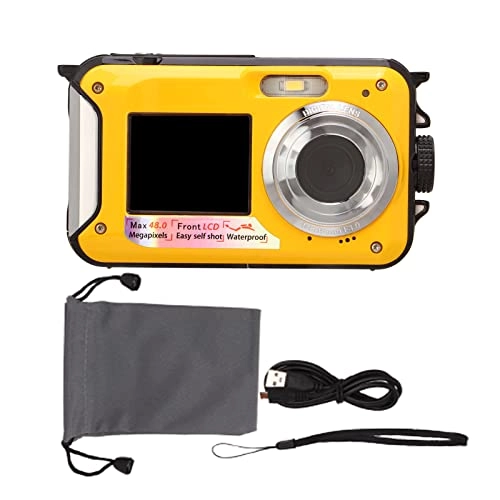 Dual Screens Waterproof Digital Camera 2.7K30