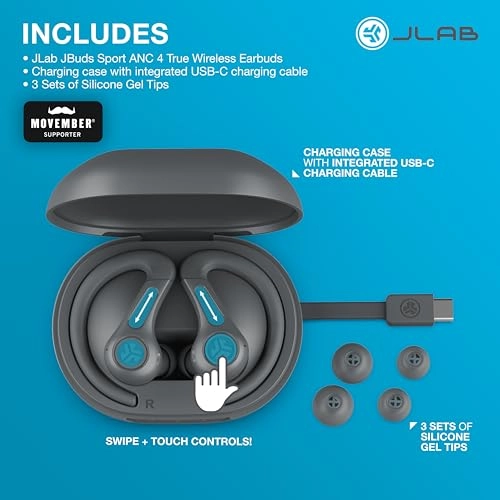 JBuds Sport ANC 4 Wireless Earbud