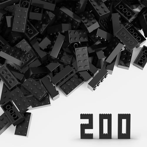 Classic Bulk Brick Block 2x4 - 200 pcs