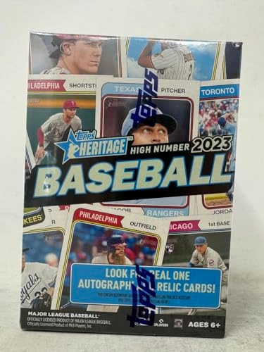 Heritage High Number Value Box - 2023 8 Packs Per Box