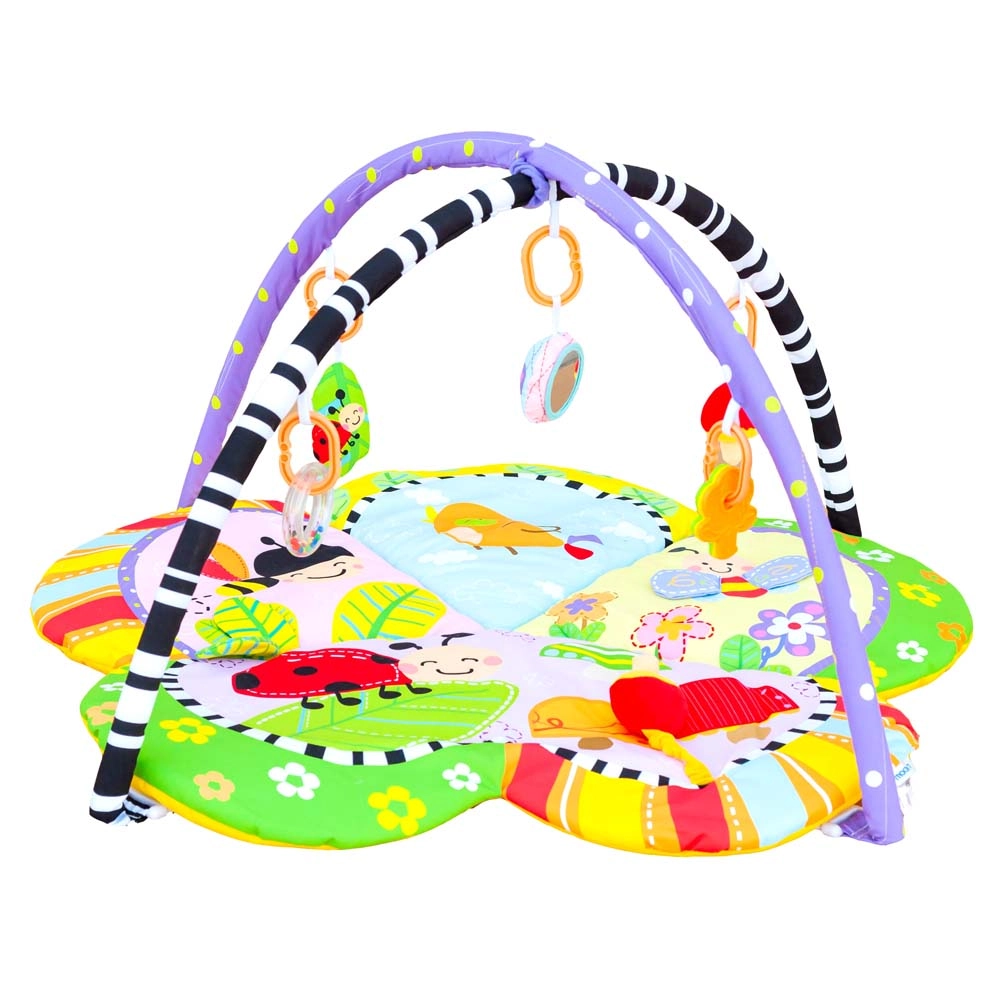 MOON Perky Baby Playmat And Activity Gym Flower - 0 to 12 Months