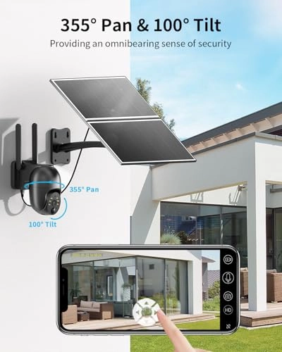 Solar Security Camera 2K