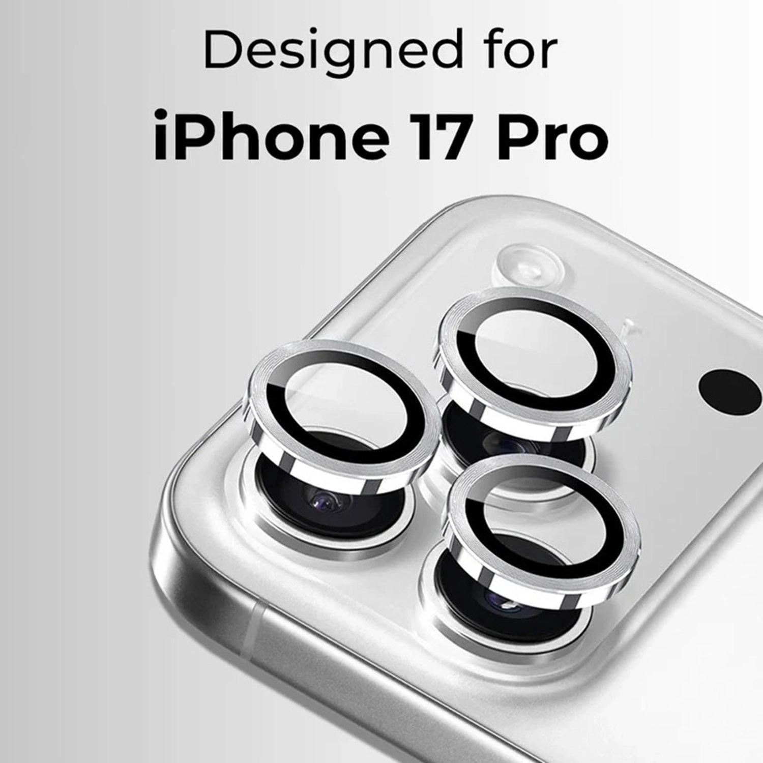 Clear Case - MagSafe + Screen Protector - 9H + Lens Protector for iPhone 17 Pro