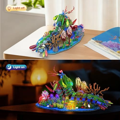 Mechanical Mantis Shrimp - 1843pcs