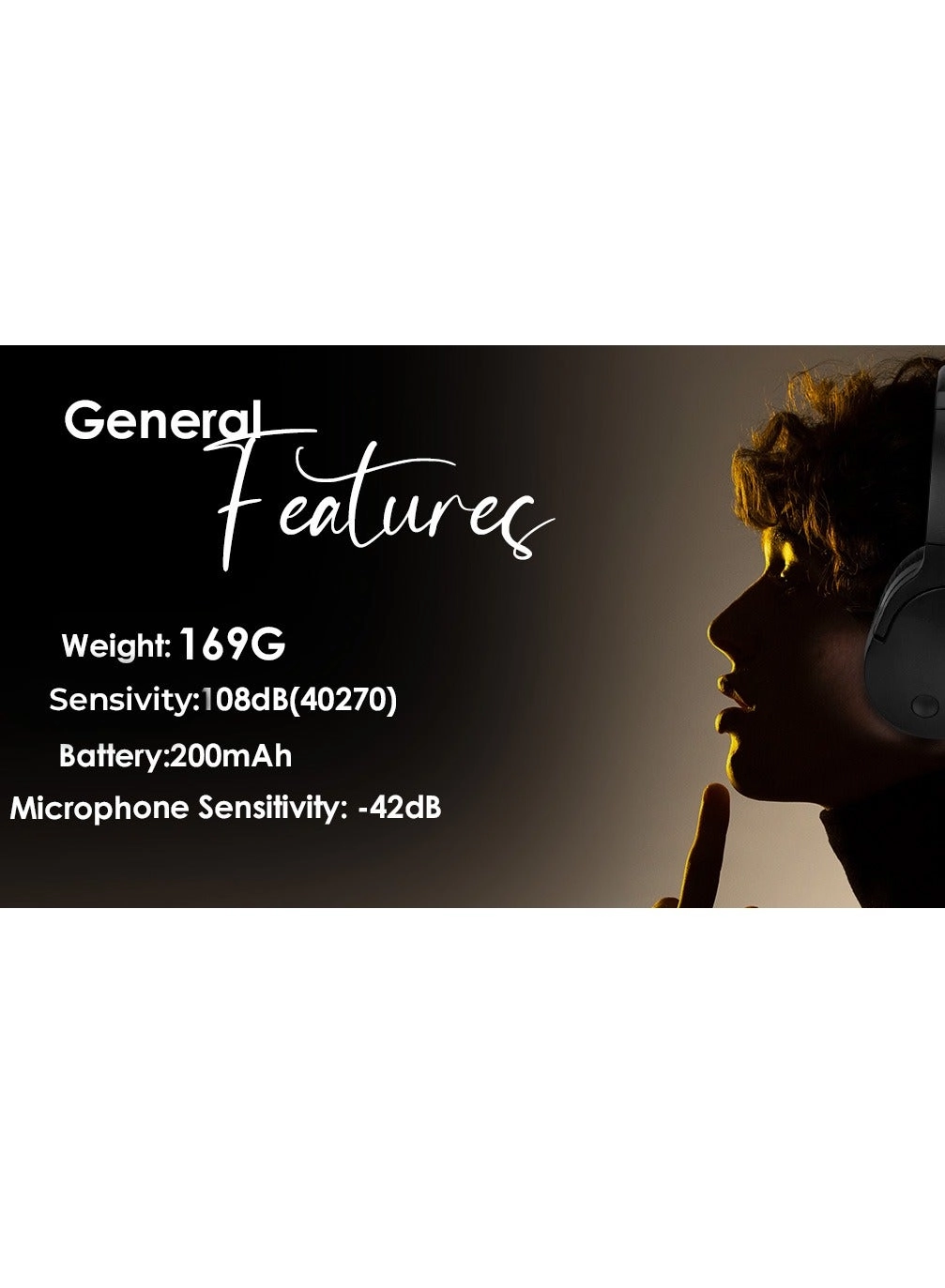 KO23BT1100W Wireless Headphone