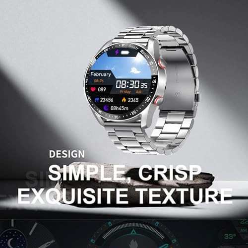 Smart Sport Watch Silver steel