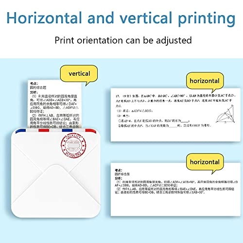 Mini Pocket Printer - 304dpi Bluetooth Thermal