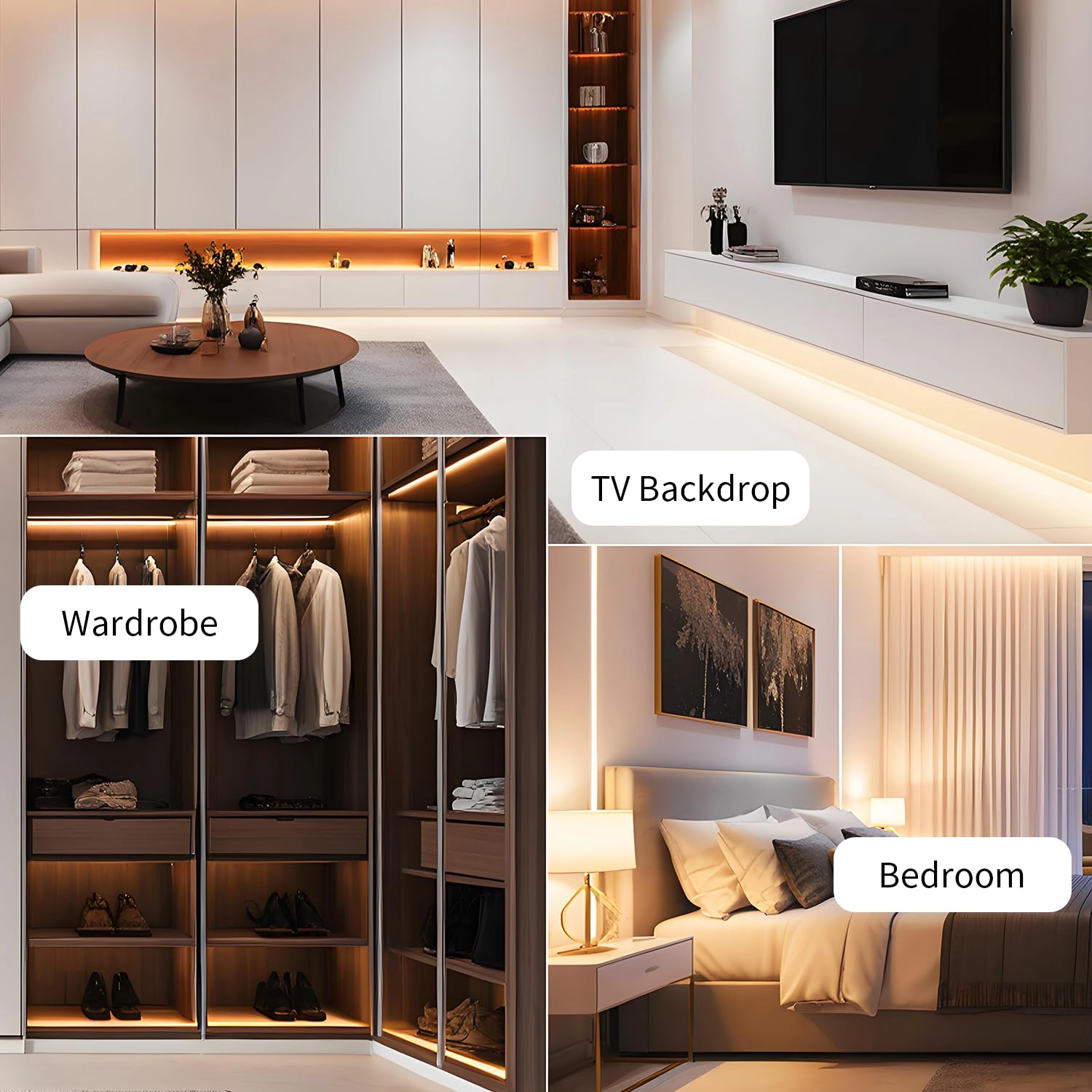 USB LED Neon Lights Strip - 6.6ft