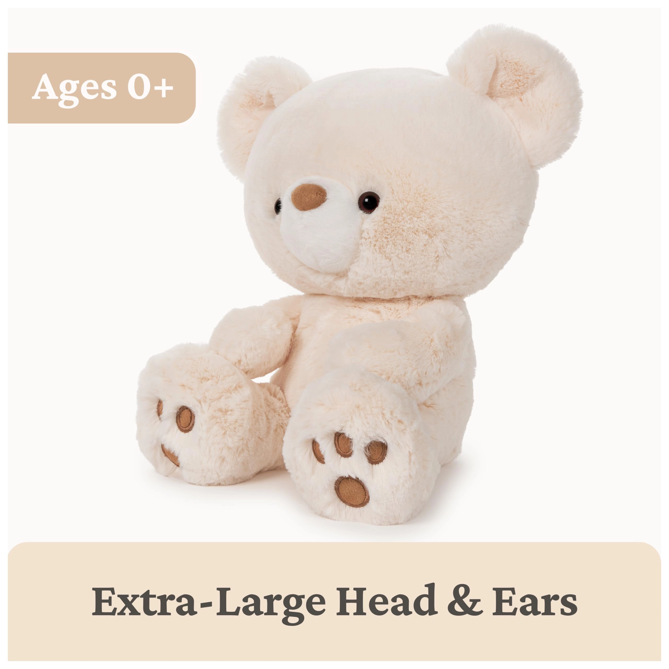 Kai Teddy Bear - 12" Vanilla/Cream