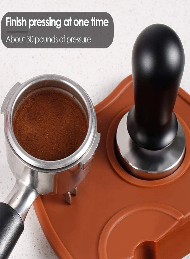 Coffee Tamper - 58mm Stainless Steel Spring Loaded