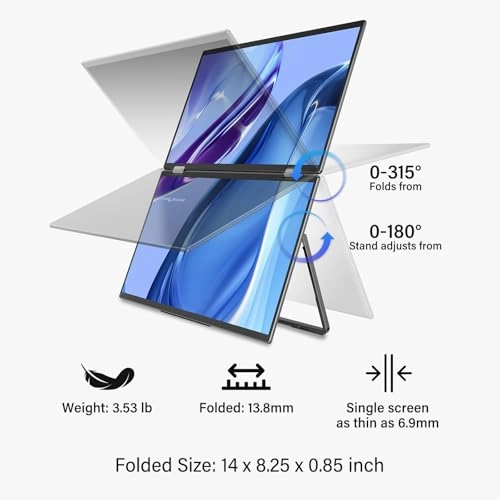Dual Portable Monitor - PM109 15.6 Inches 3840x2160