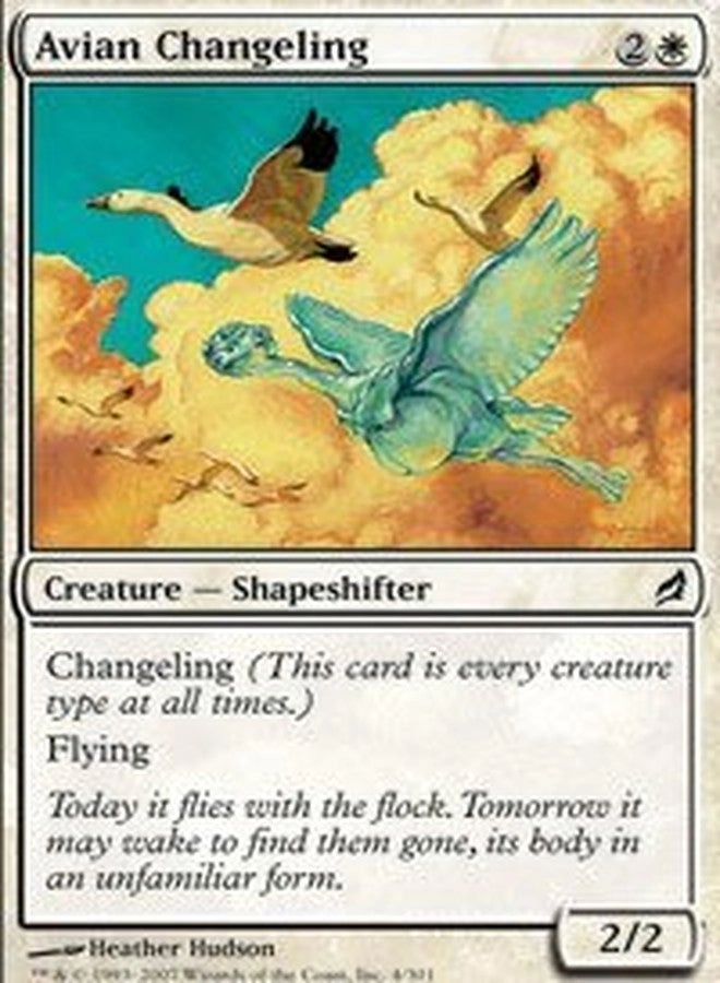 Magic: the Gathering Magic The Gathering: Avian Changeling - Lorwyn