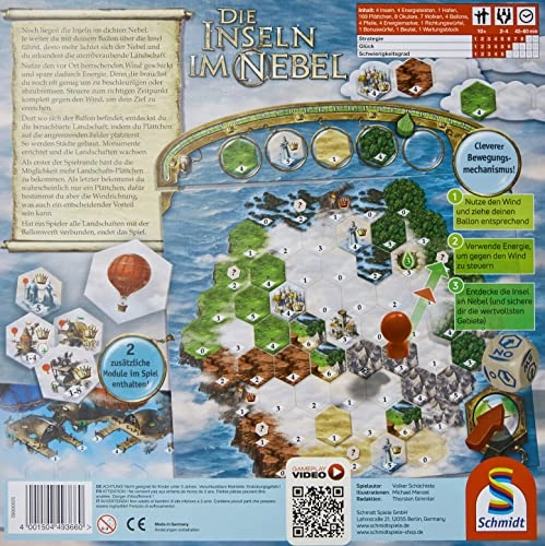 The Islands in the Mist: Connoisseur Game (German)