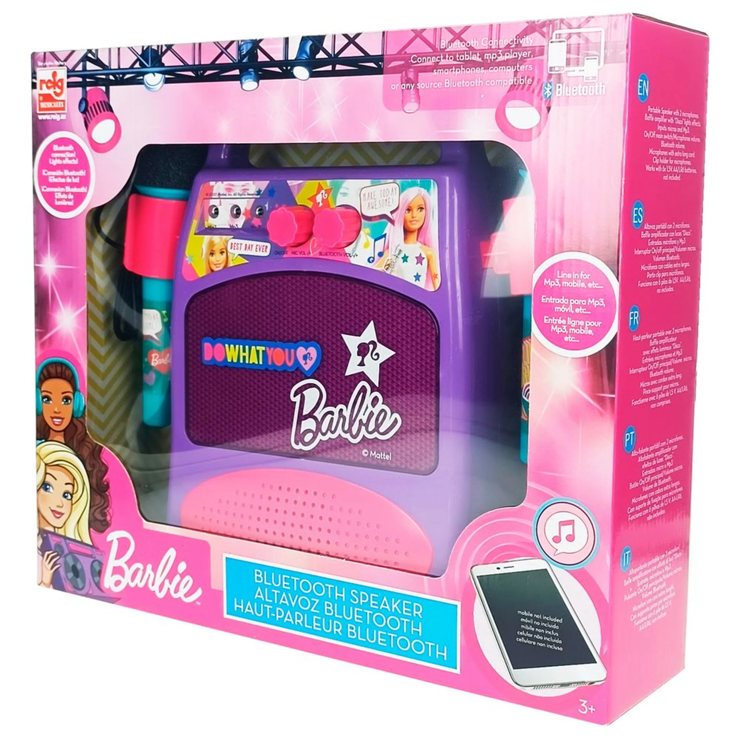 Barbie Bluetooth Sound Amplifier - 3 years+