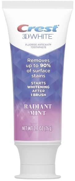 3D White Radiant Mint Toothpaste Adult 76g