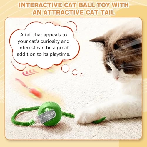 cat toy ball - 360° Smart Rolling Automatic