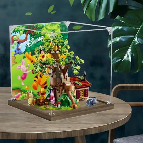 Figures Display Box - 26x26x30cm Acrylic Dustproof Transparent