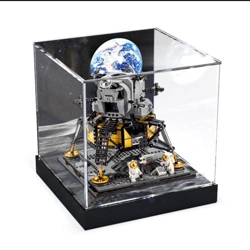 Acrylic Display Case - Lego 10266 Lunar Module No.11 25x25x25cm