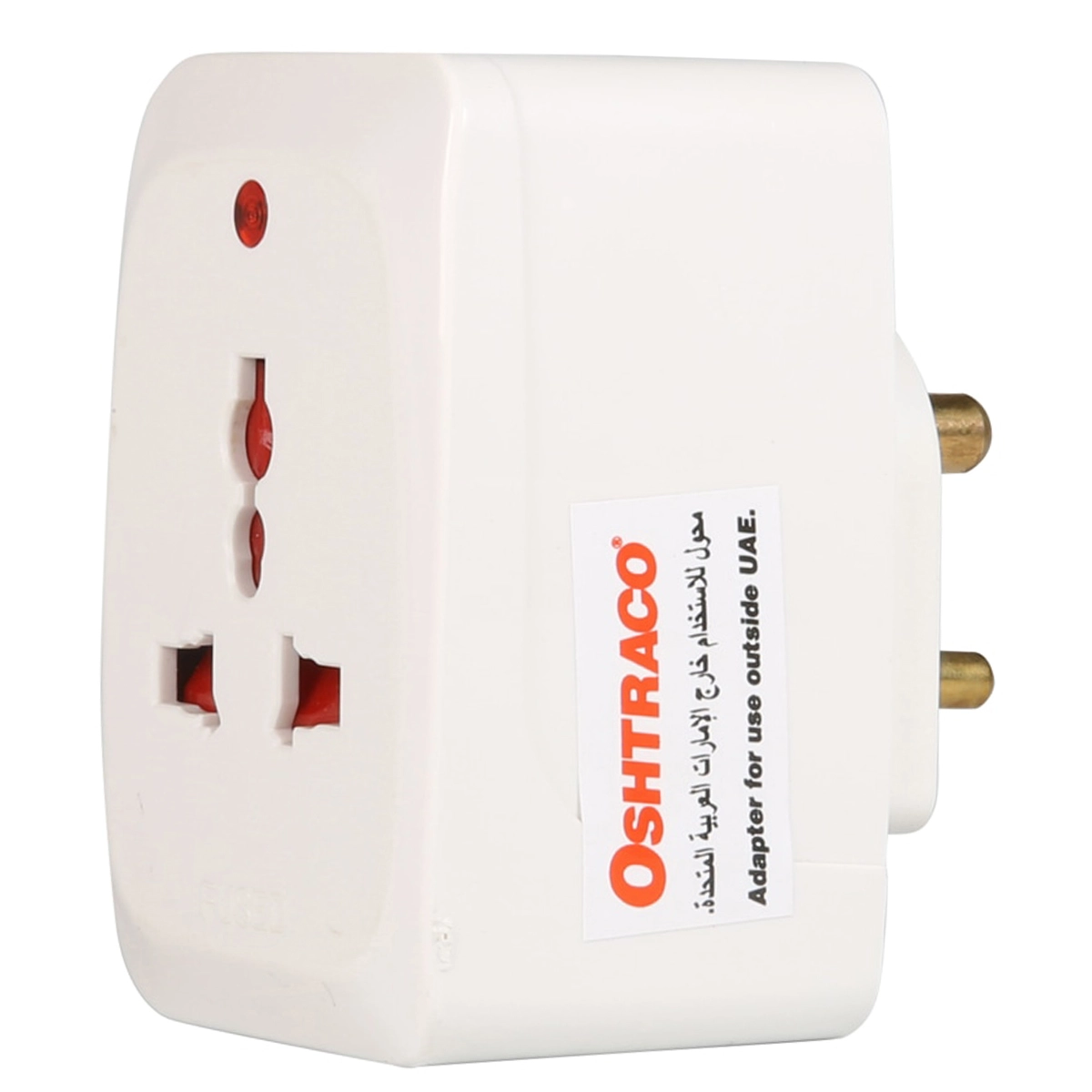Oshtraco 3-Way Universal Adaptor Plug - 5 Amp