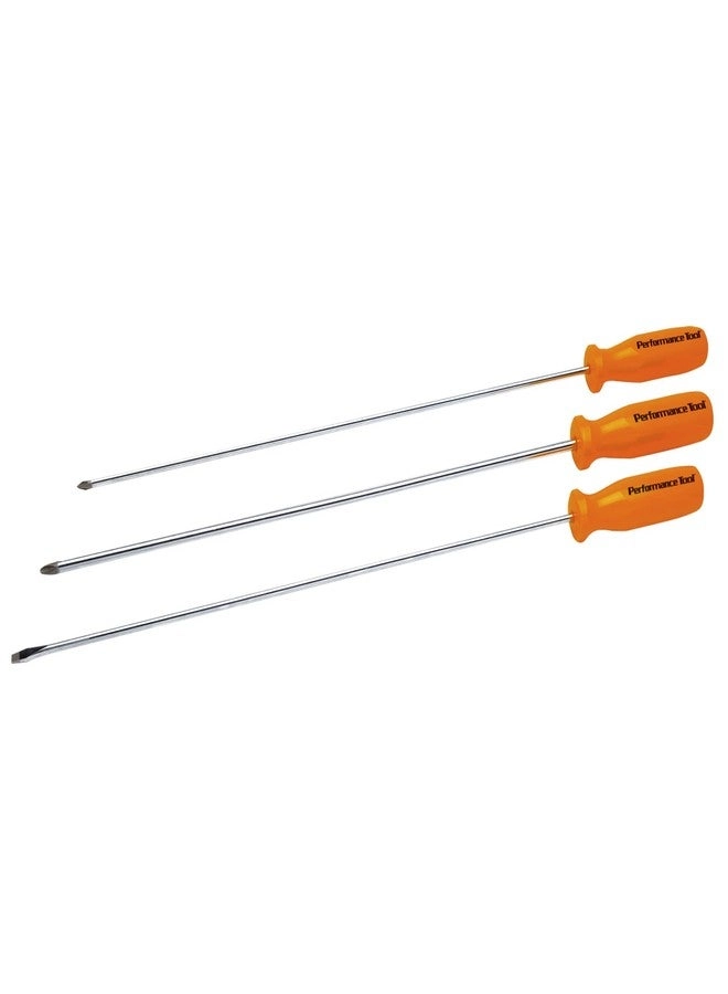 Performance Tool W924 Screwdriver Set (3 Pcs)