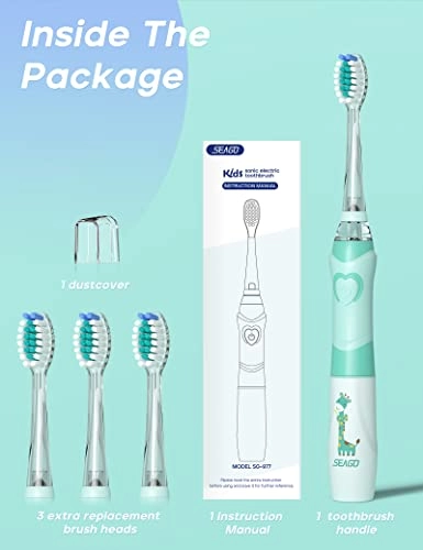 SG977 - Kids 2 Mins Timer 4 Brush Heads