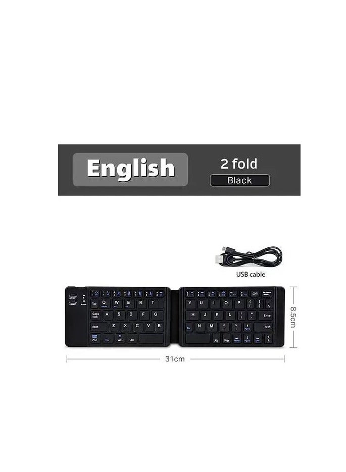 Keyboard Bluetooth Foldable (English)