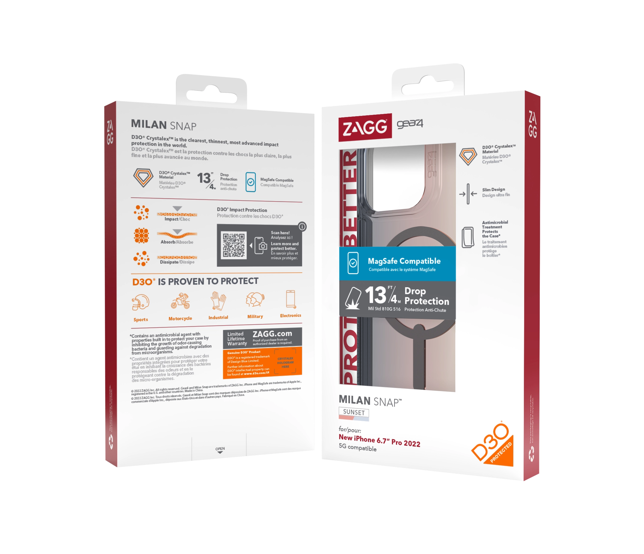 D3O Copenhagen Back Case for iPhone 14 Pro Max