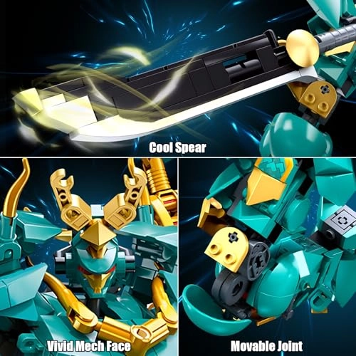 Mech Robot - Dragon Warrior 704 pcs