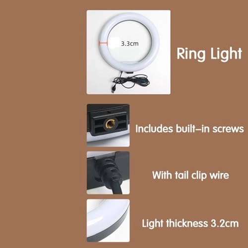 Dimmable LED Ring Light - 12 inches