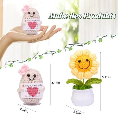 Positive Potato - Pocket Hug Handmade 5 cm