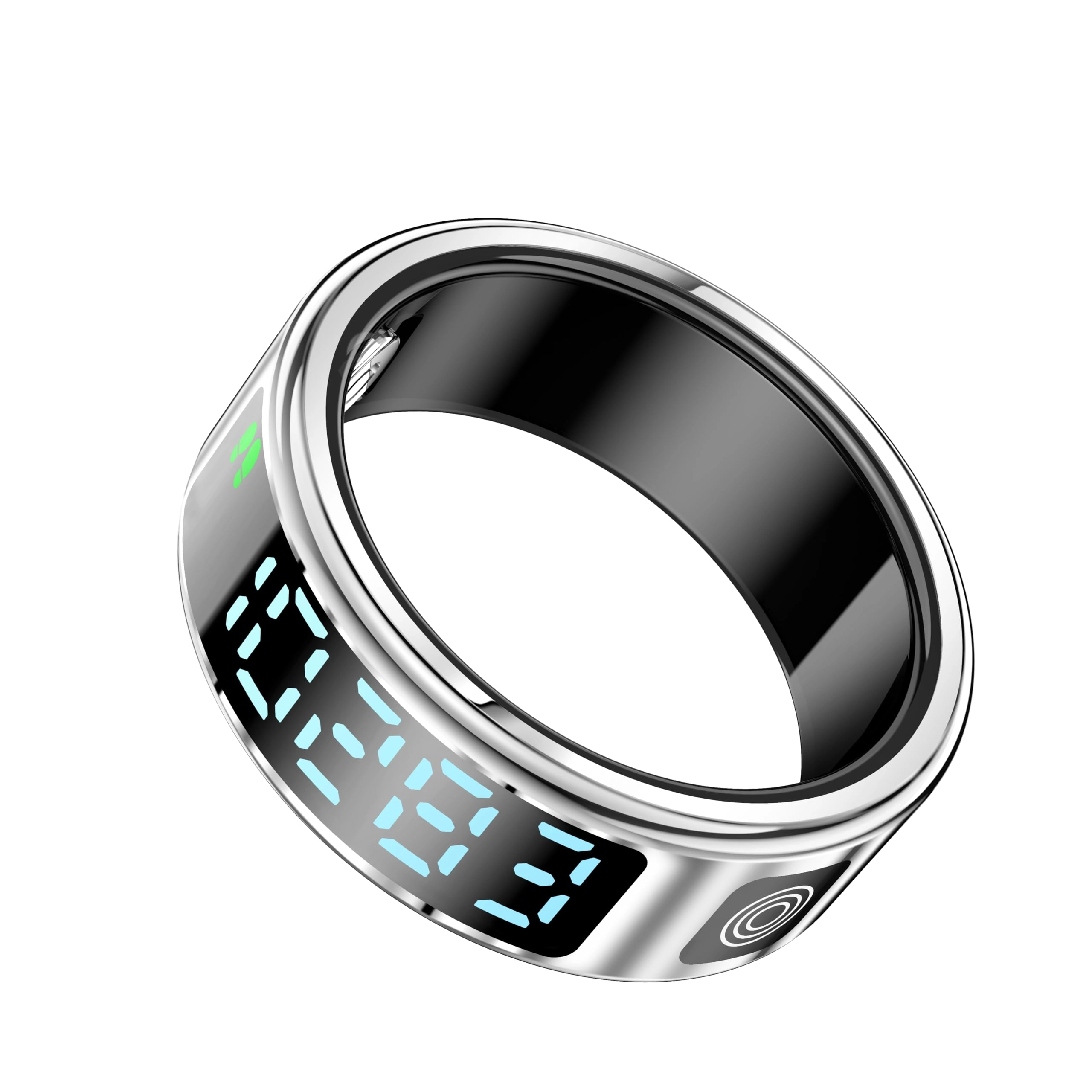 Porodo FitSync Smart Ring 17.3mm Stainless Steel