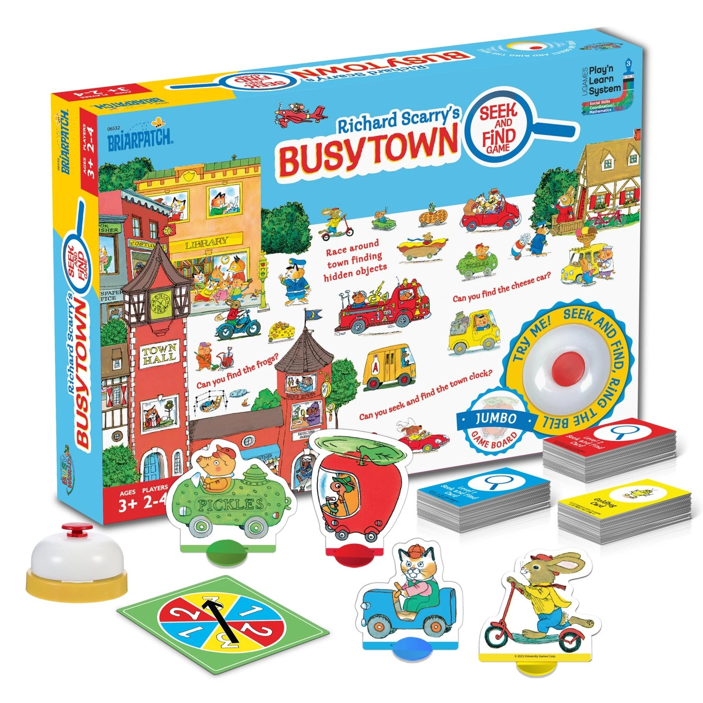 Richard Scarry'S Busytown Seek And Find Adventure Game - Ages 3 And Up