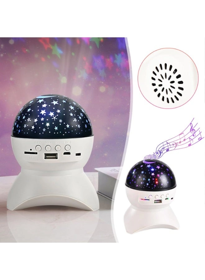 Sky Light - LED Star Rotating Projection Bluetooth