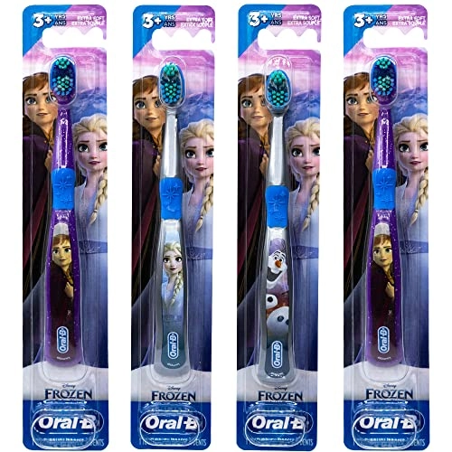 Disney Frozen Toothbrush - Extra Soft 4-Piece Pack