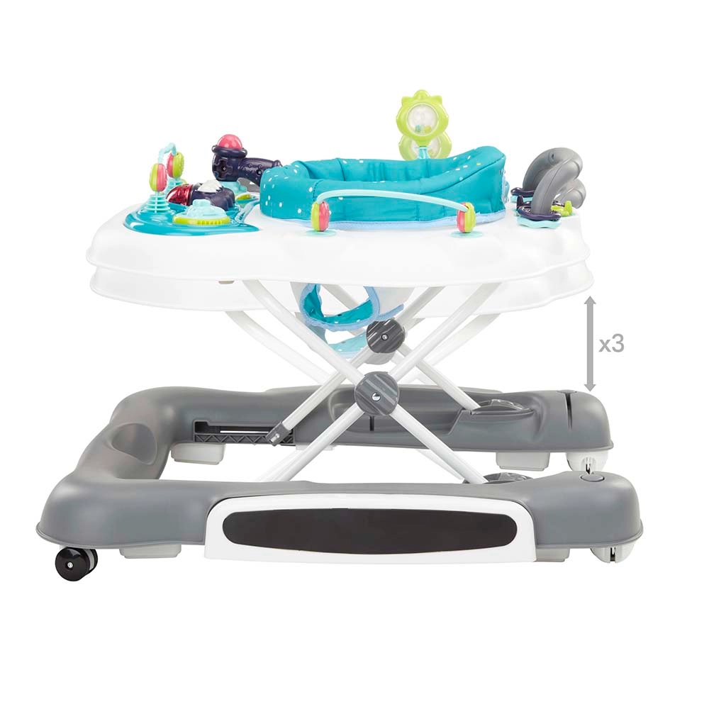 5 in 1 Baby Walker - 6 months Light Blue