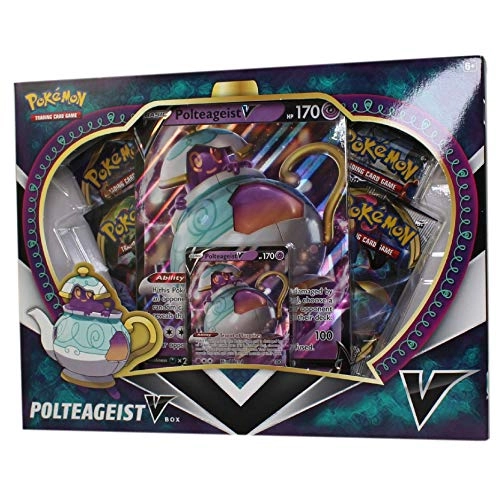 Polteageist V Box - 4 booster packs FULL ART promo card