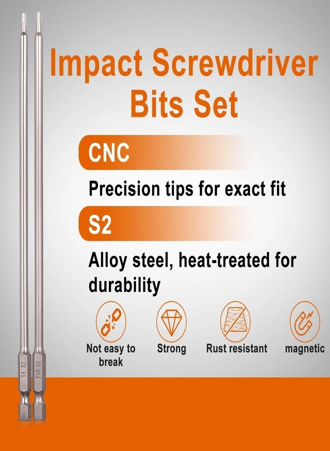 Screwdriver Bit Set - 30 Pcs 4 Inch